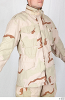  Photos Army Man in Camouflage uniform 12 21th century Army desert uniform jacket upper body 0008.jpg